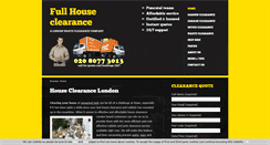 Desktop Screenshot of fullhouseclearance.com